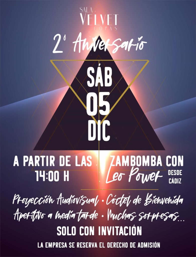 cartel promocional de eventos ceuta